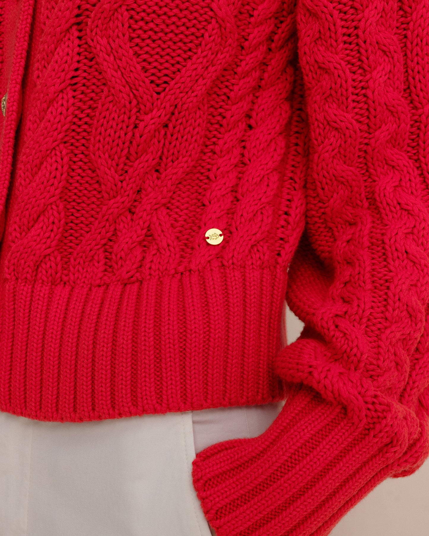 Clarke Cable Knit Cardigan