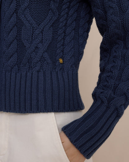 Clarke Cable Knit Cardigan