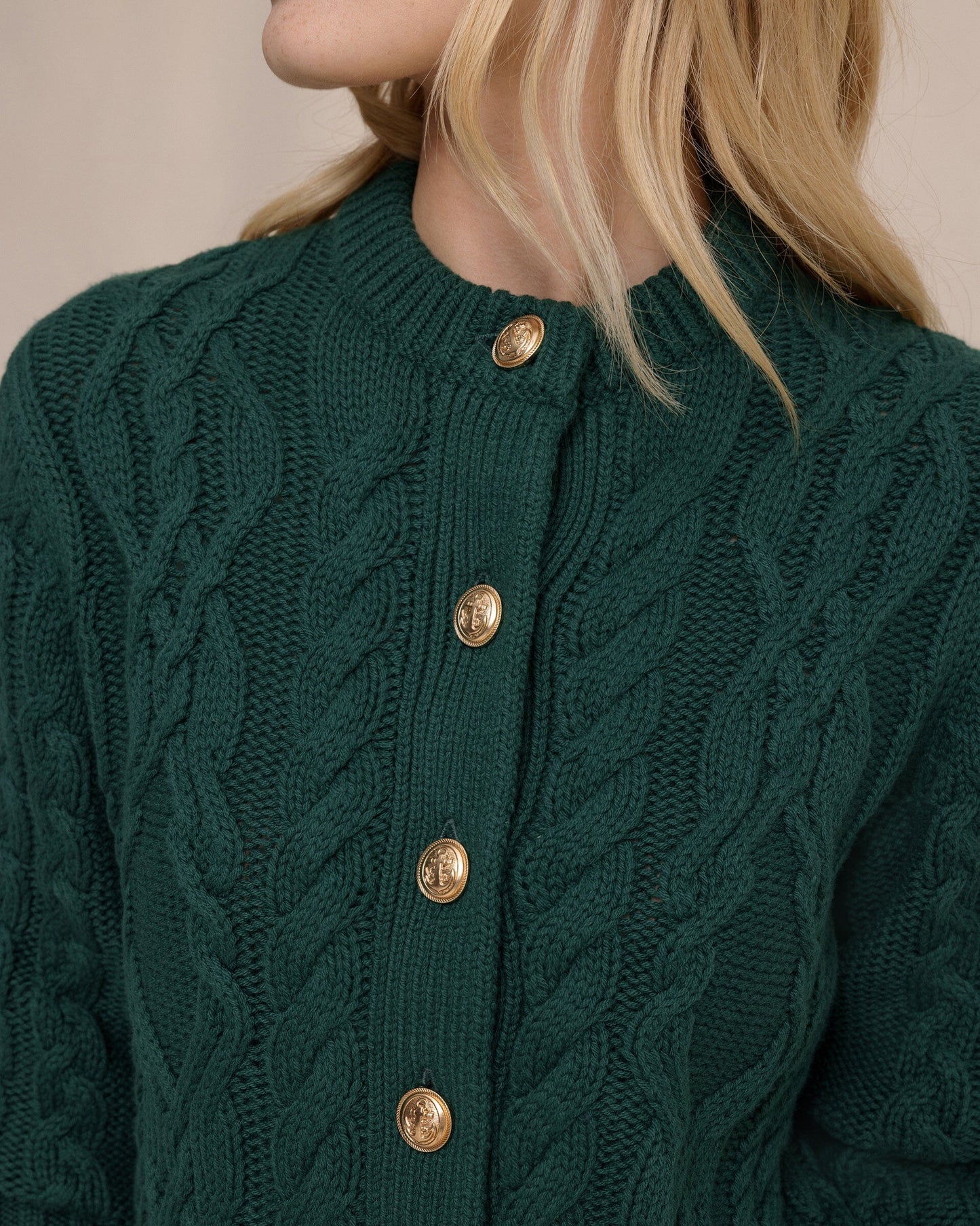 Clarke Cable Knit Cardigan