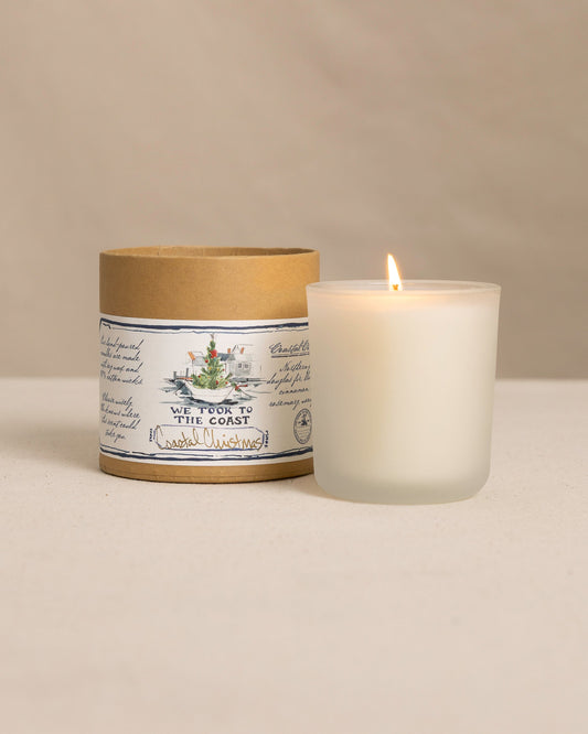 Coastal Christmas Candle