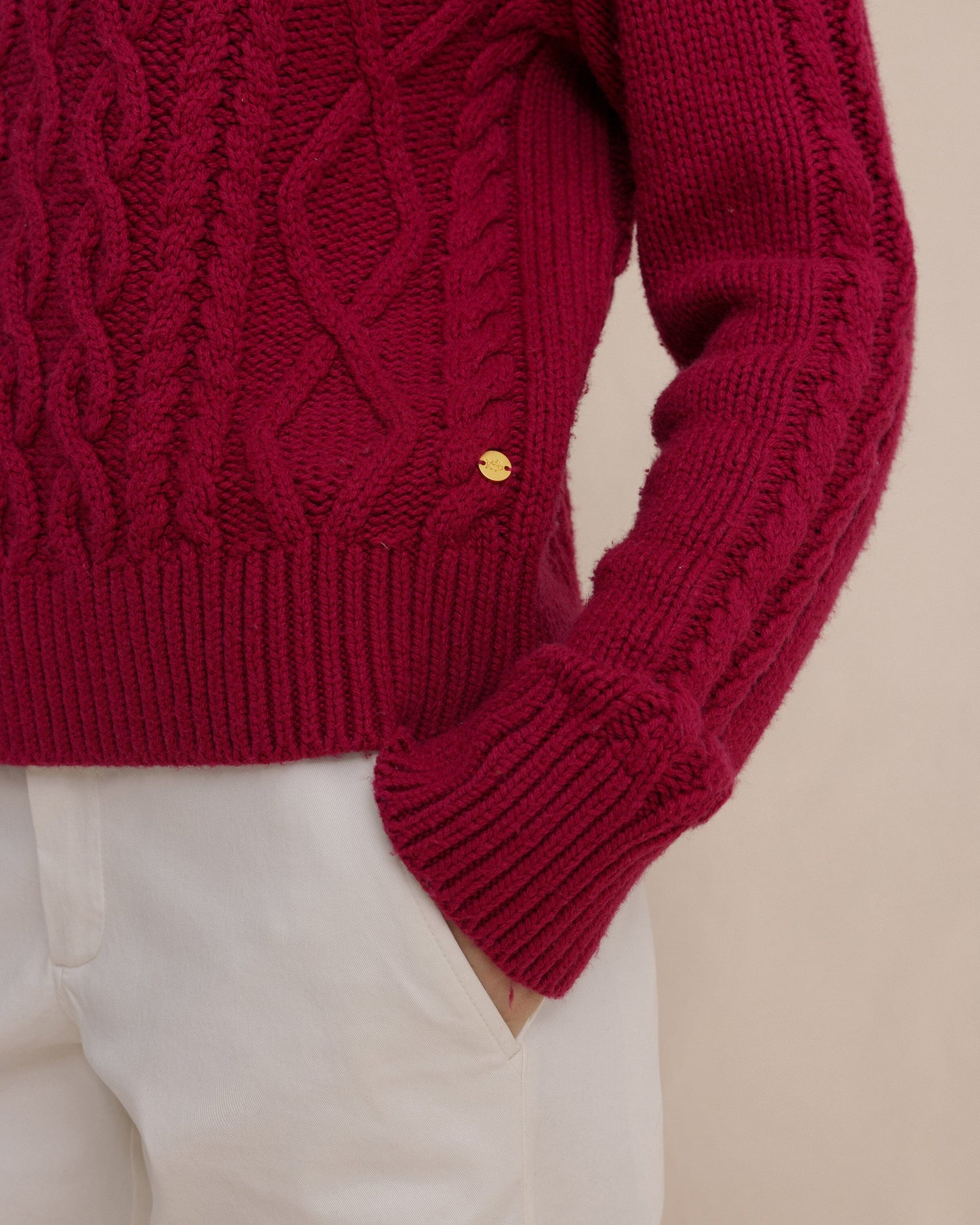 Connie Cable Knit Sweater