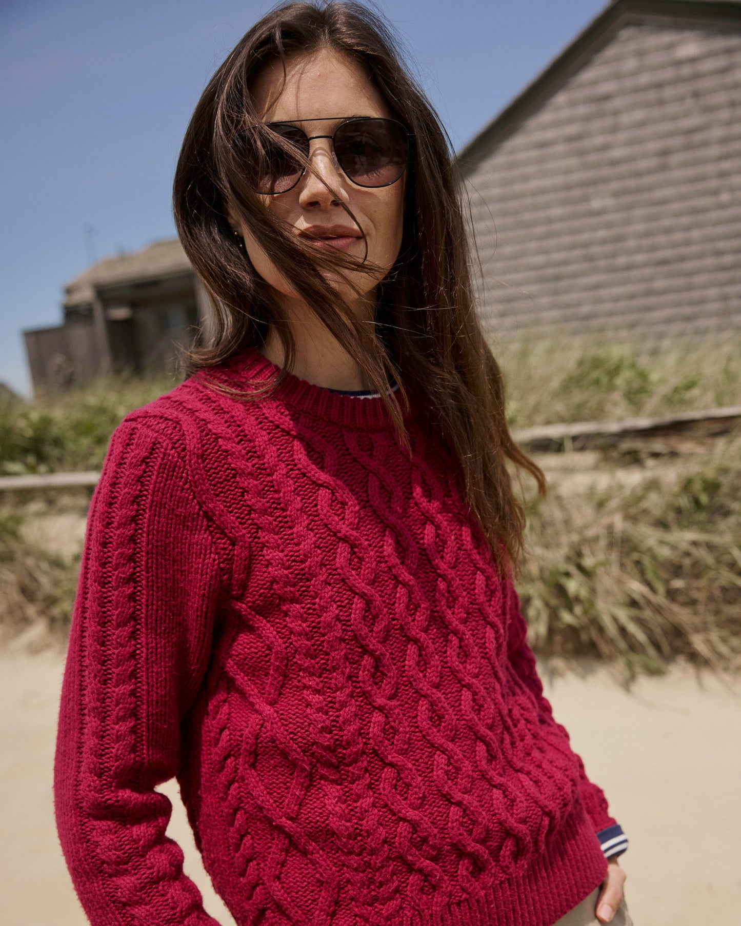 Connie Cable Knit Sweater