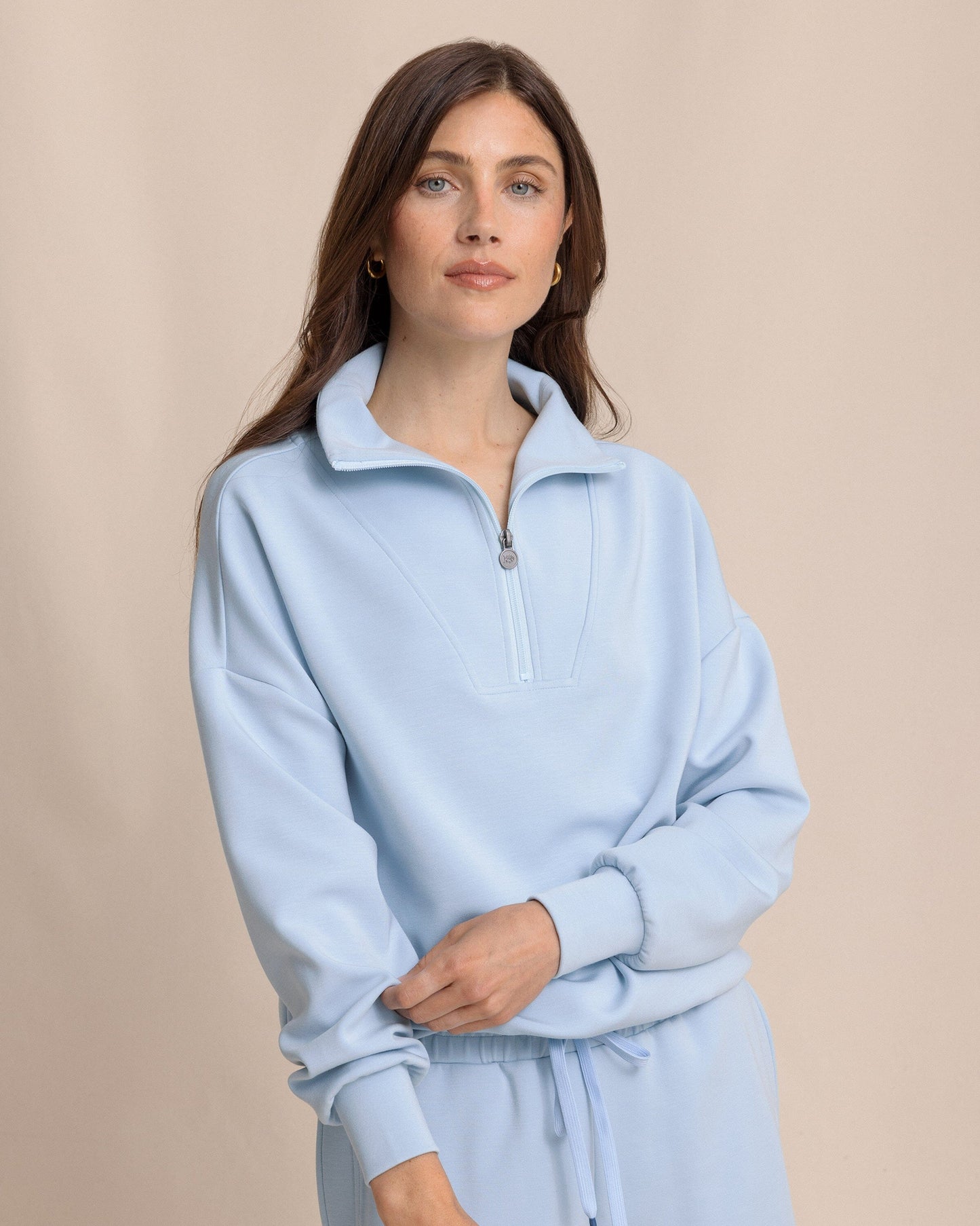 Danielle Luxe Lounge Quarter Zip