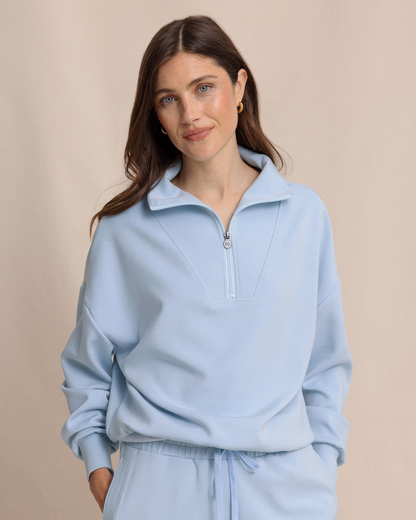 Danielle Luxe Lounge Quarter Zip