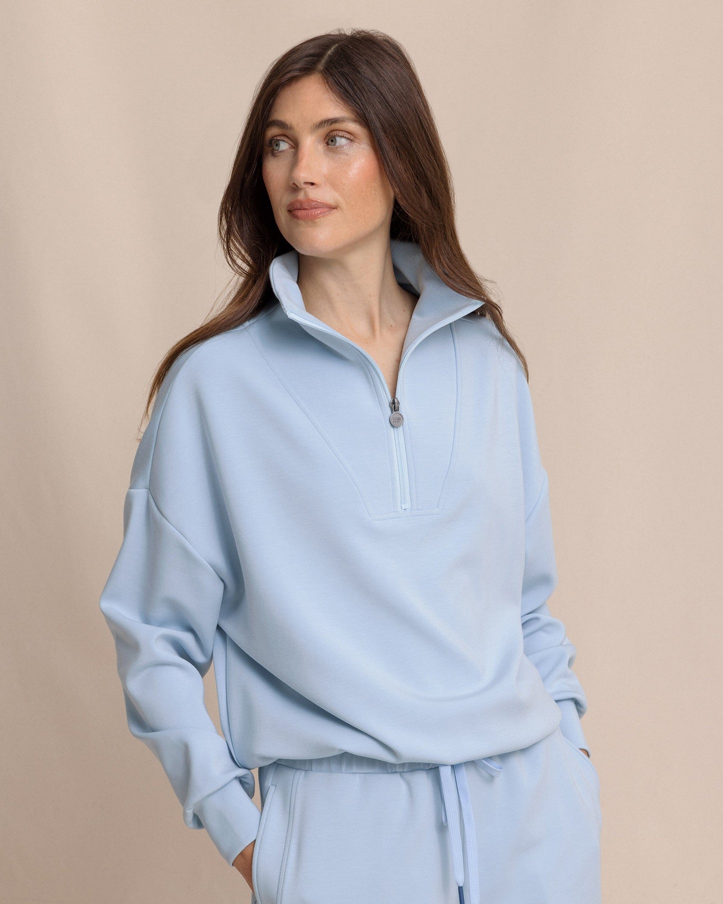 Danielle Luxe Lounge Quarter Zip