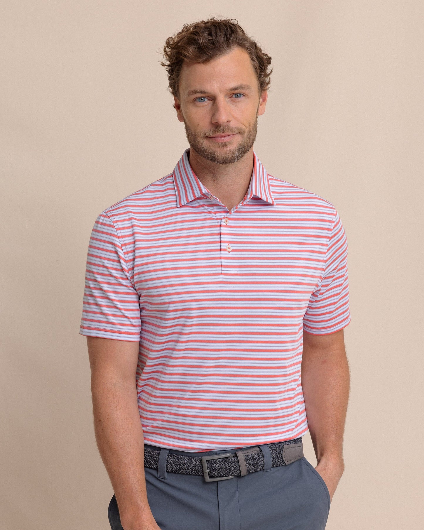Driver Ocean Hill Stripe Polo