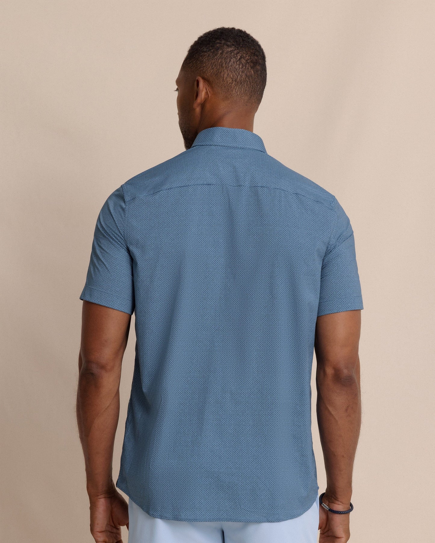 Eastport Heather brrr°® Intercoastal Short Sleeve Sport Shirt