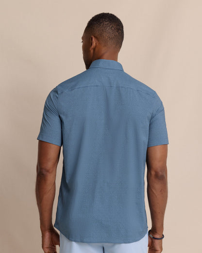 Eastport Heather brrr°® Intercoastal Short Sleeve Sport Shirt