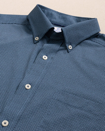 Eastport Heather brrr°® Intercoastal Short Sleeve Sport Shirt