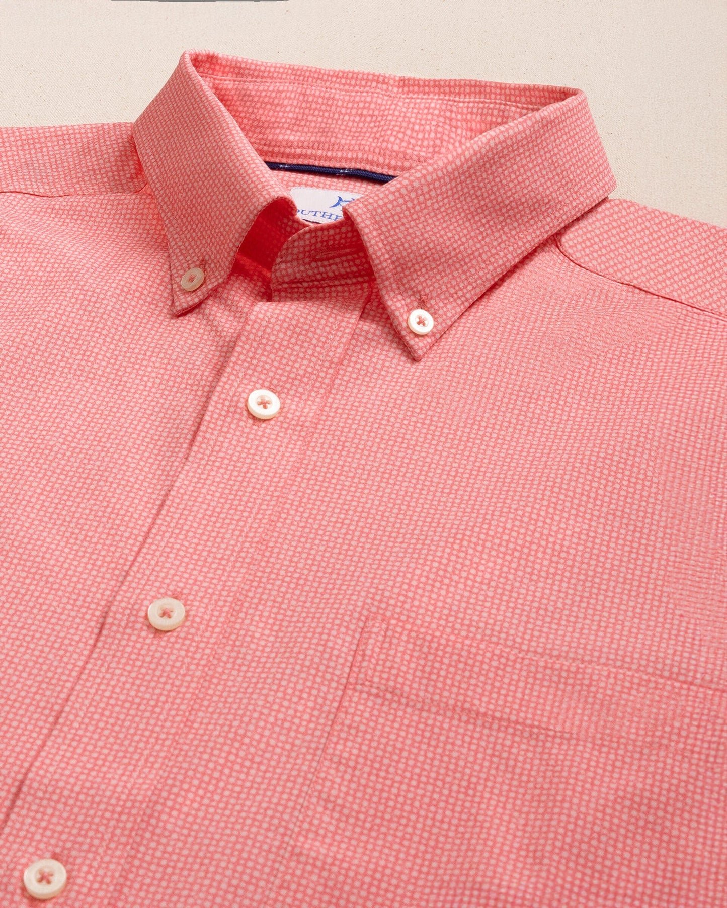 Eastport Heather brrr°® Intercoastal Short Sleeve Sport Shirt