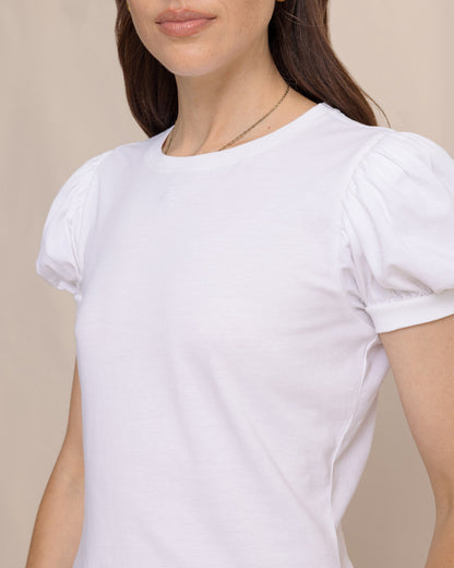 Eileen Ruffle Tee