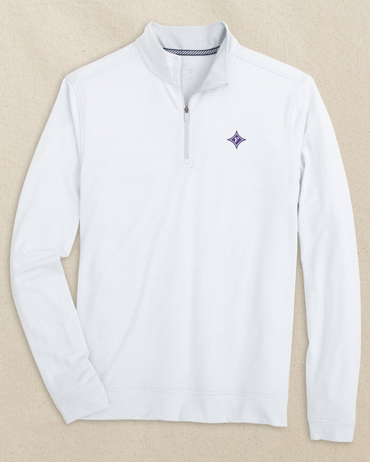 Furman Paladins Cruiser Micro-Stripe Heather Quarter Zip