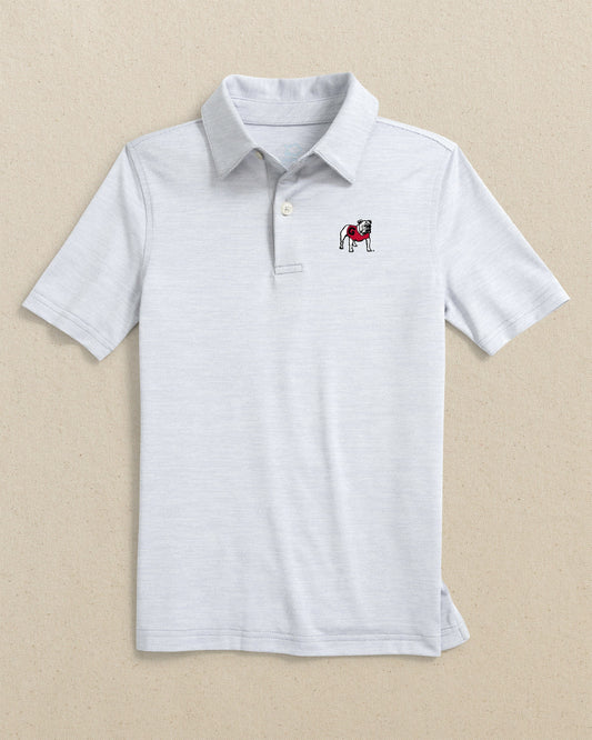 Georgia Bulldogs Boys Driver Spacedye Polo Shirt