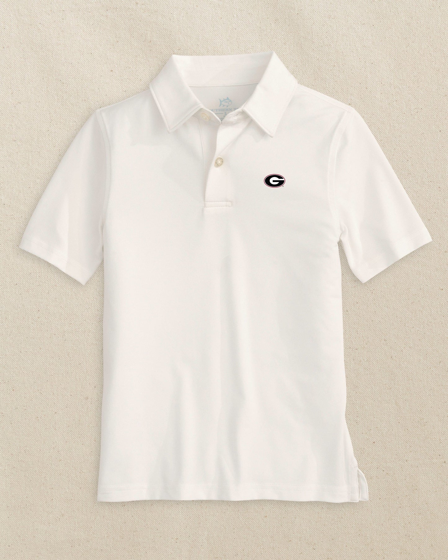 Georgia Bulldogs Oval G Boys Driver Performance Polo Shirt