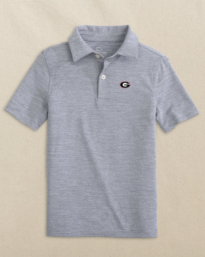 Georgia Bulldogs Oval G Boys Driver Spacedye Polo Shirt