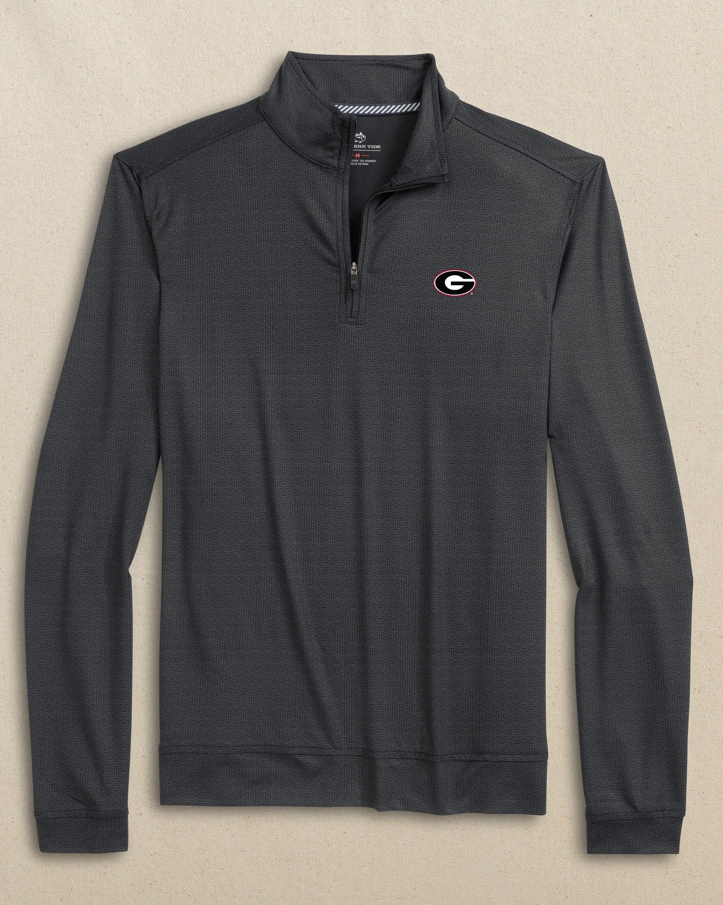 Georgia Bulldogs Oval G Cruiser ST Geo Printed Quarter Zip