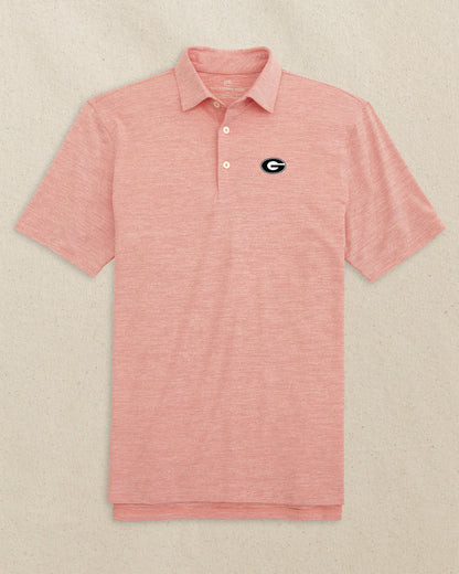 Georgia Bulldogs Oval G Driver Spacedye Polo