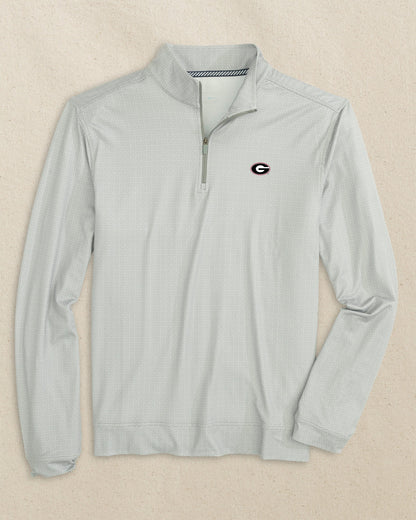 Georgia Bulldogs Oval G Pine Ridge Print Cruiser Quarter Zip