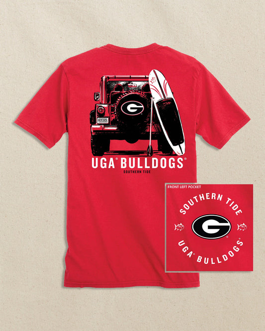 Georgia Bulldogs Oval G Road Trip Short Sleeve T-Shirt