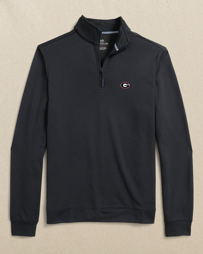 Georgia Bulldogs Oval G Schooner Quarter Zip