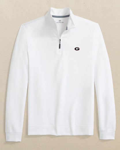 Georgia Bulldogs Oval G Schooner Quarter Zip