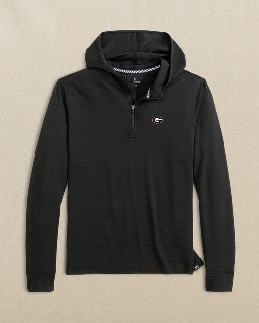 Georgia Bulldogs Oval G Scuttle Quarter Zip Hoodie