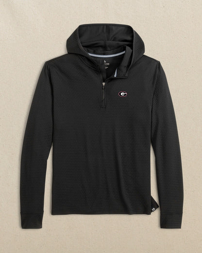 Georgia Bulldogs Oval G Scuttle Quarter Zip Hoodie