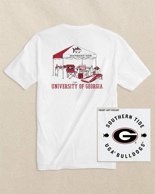 Georgia Bulldogs Oval G Tailgate Time T-Shirt