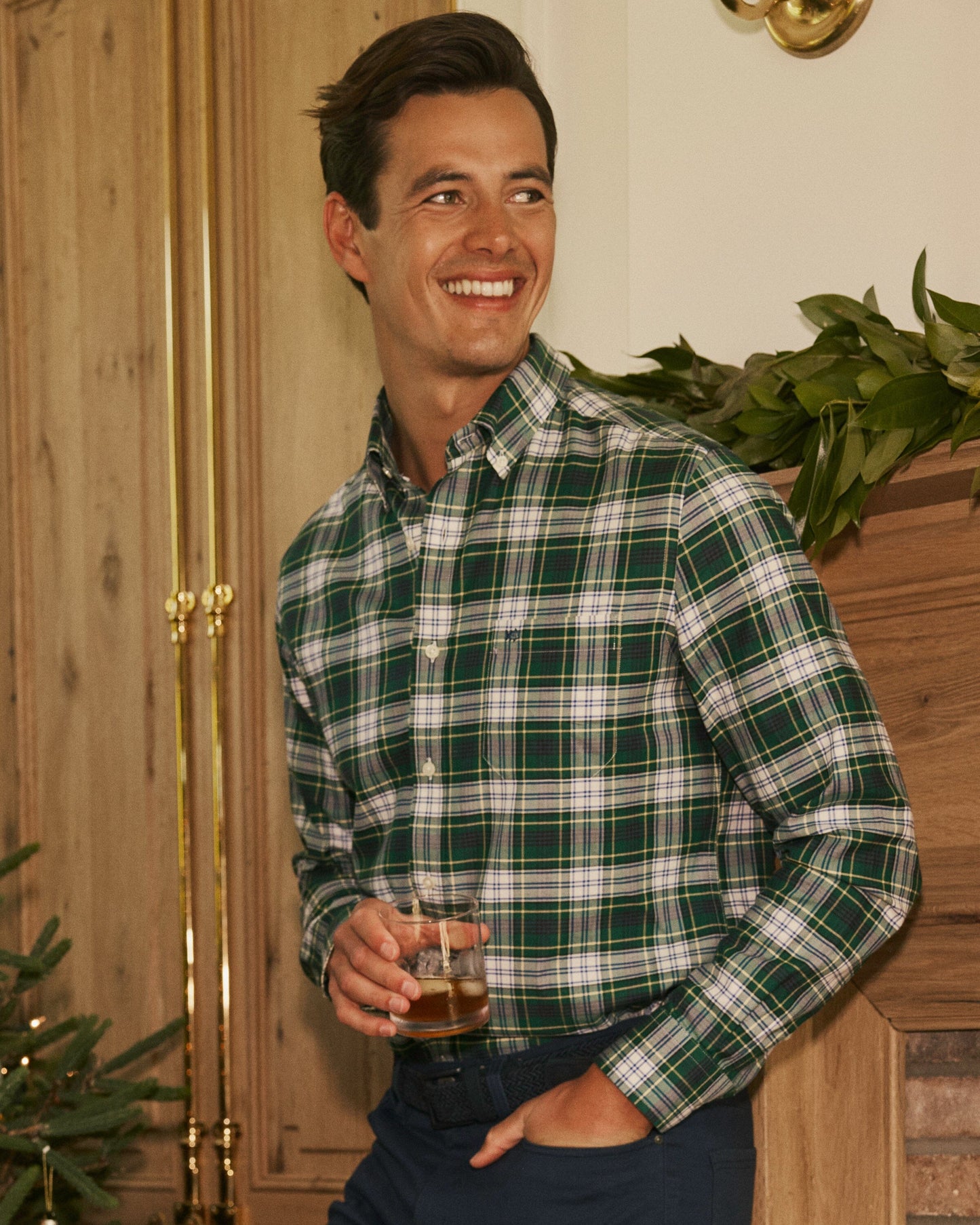 Gordon Tartan Skipjack Sport Shirt
