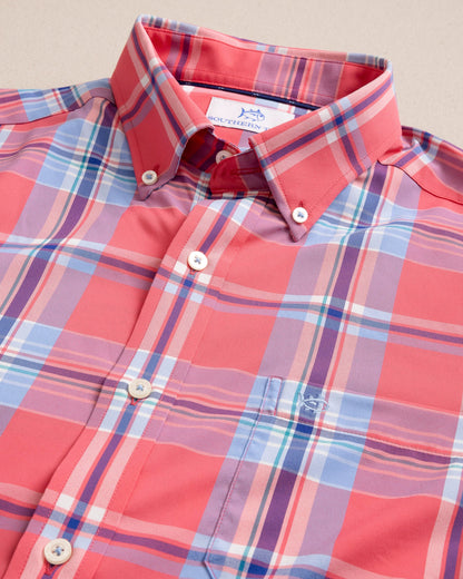 Greenview Plaid Intercoastal Sport Shirt