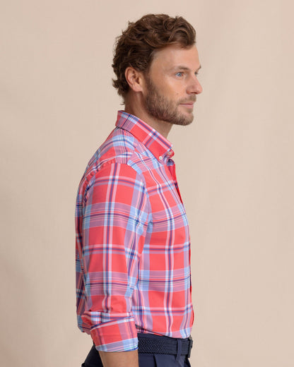 Greenview Plaid Intercoastal Sport Shirt