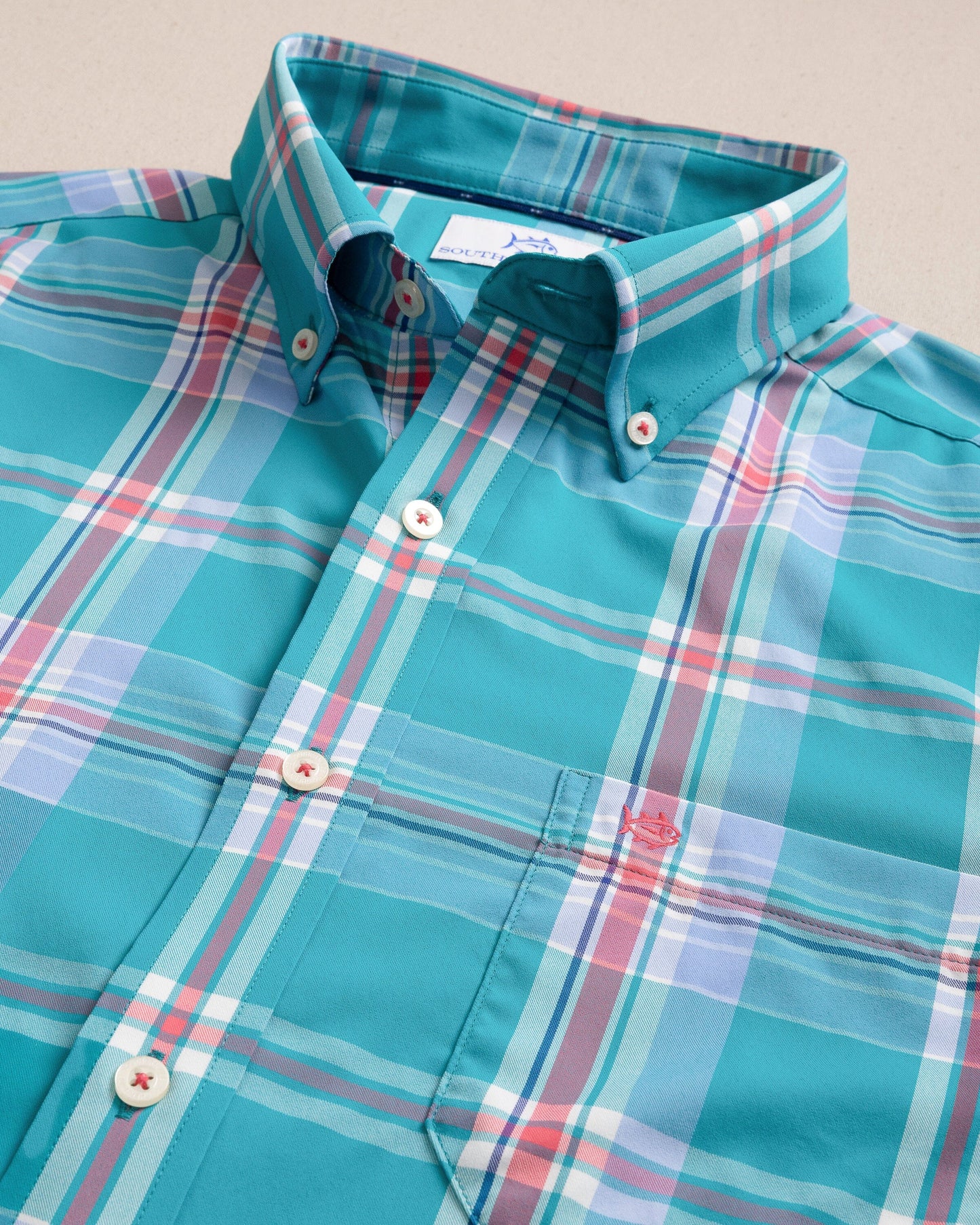 Greenview Plaid Intercoastal Sport Shirt