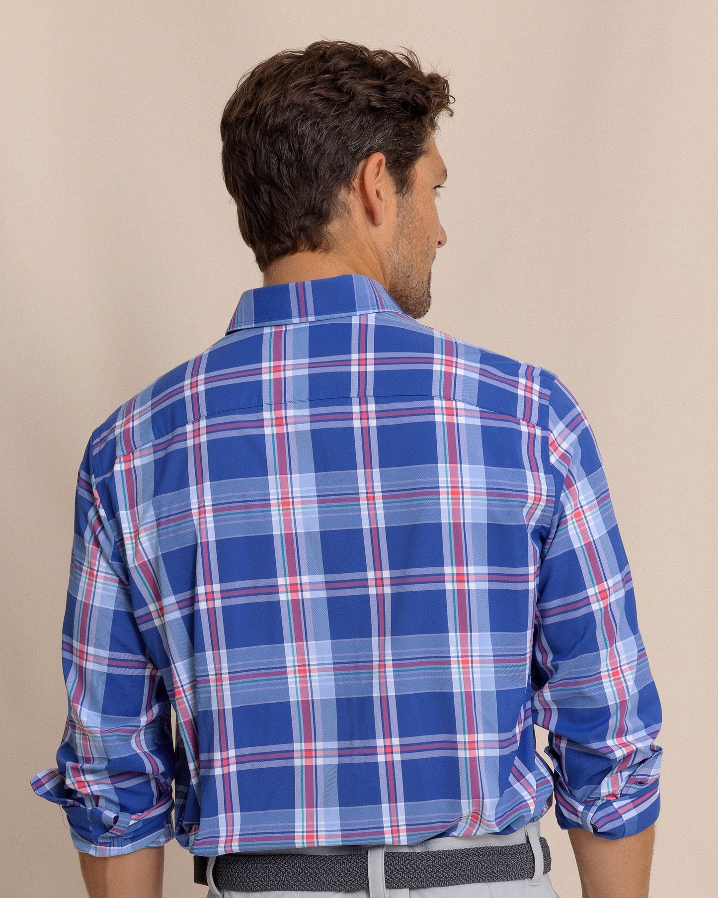 Greenview Plaid Intercoastal Sport Shirt