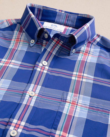Greenview Plaid Intercoastal Sport Shirt