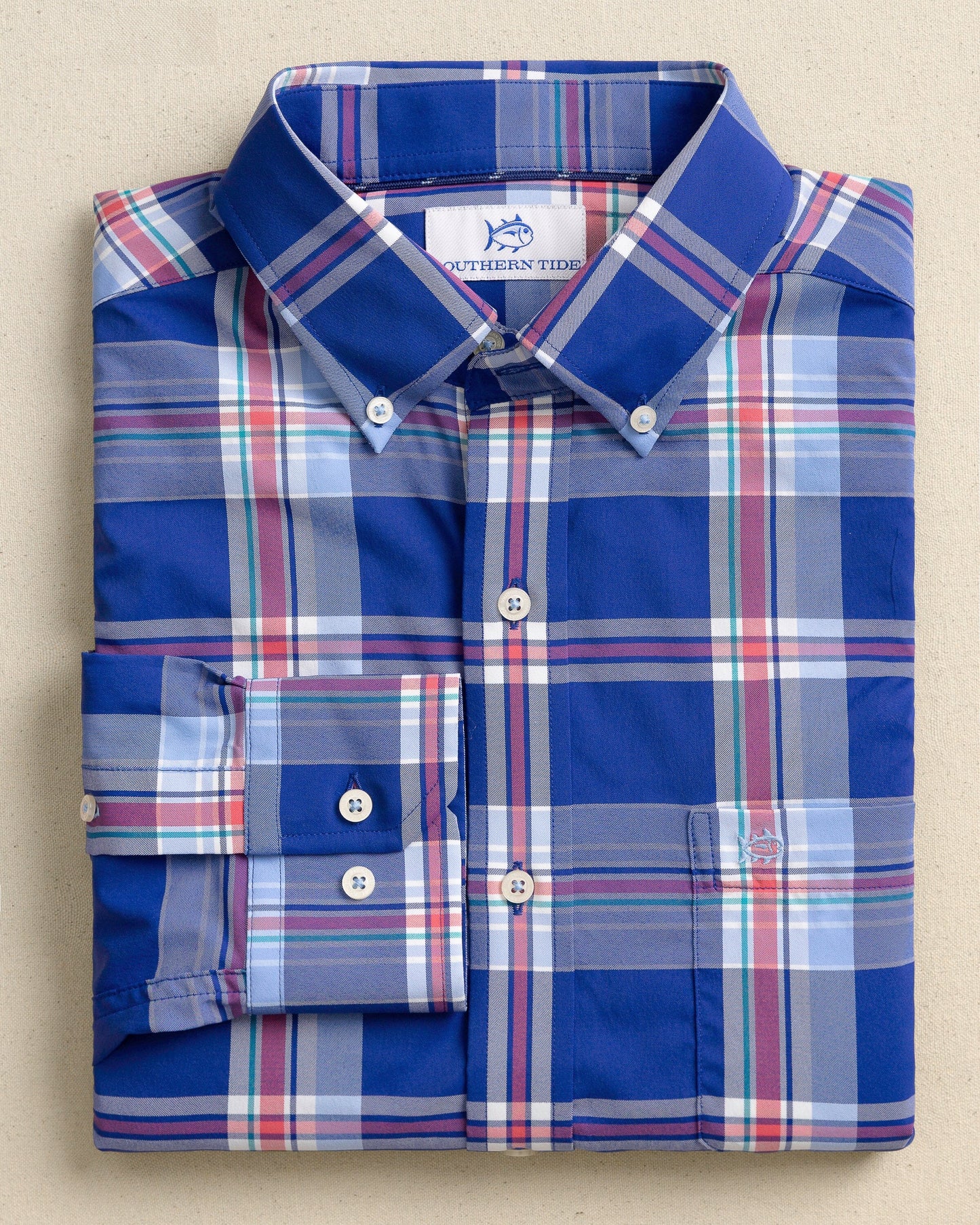 Greenview Plaid Intercoastal Sport Shirt