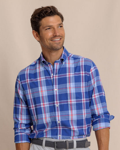 Greenview Plaid Intercoastal Sport Shirt