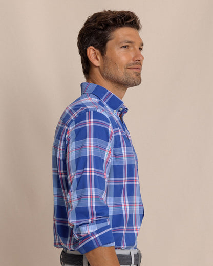 Greenview Plaid Intercoastal Sport Shirt