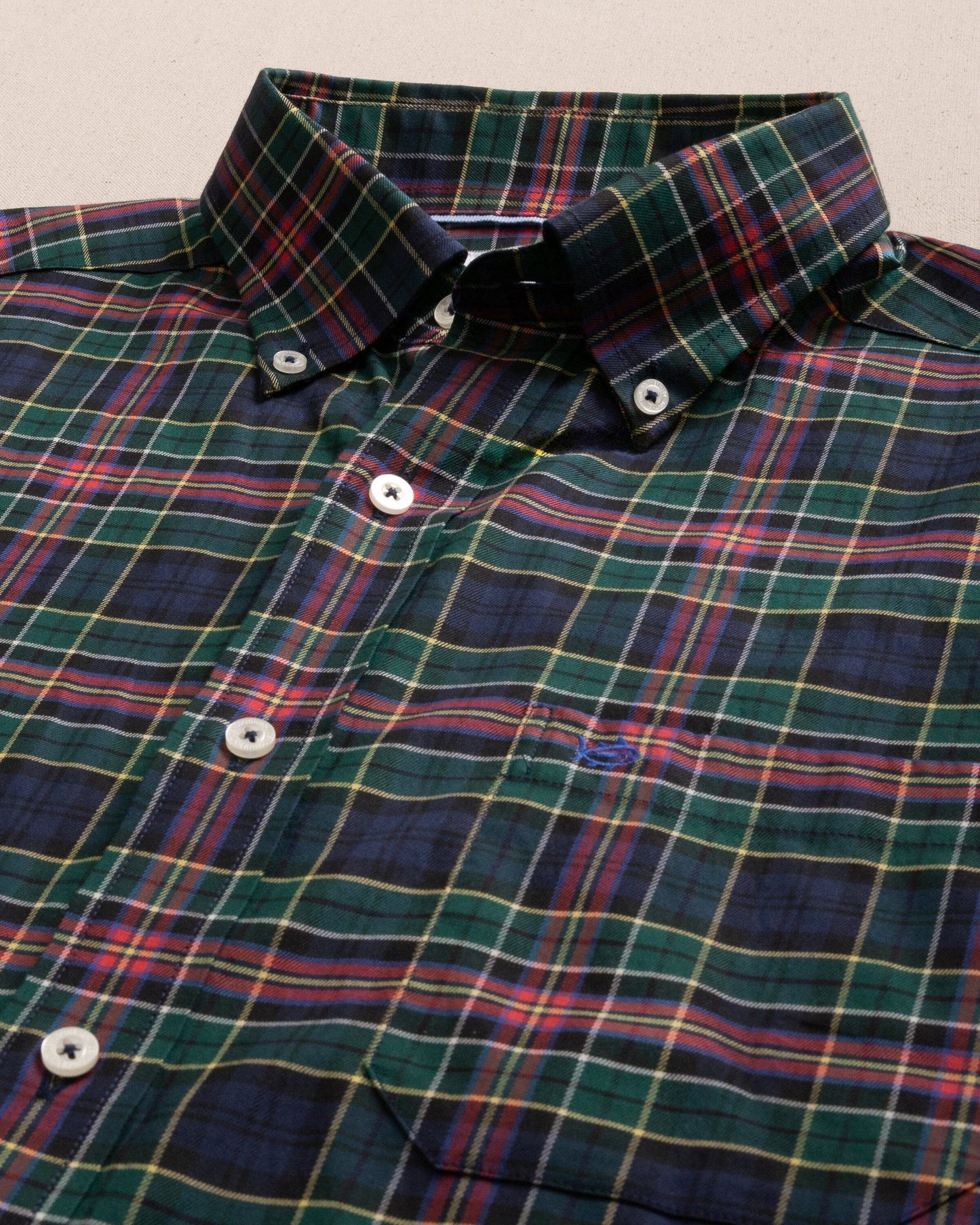 Heyward Tartan Skipjack Sport Shirt
