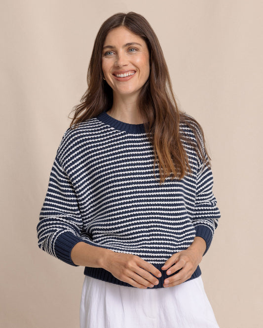 Maggi Stripe Open Stitch Sweater