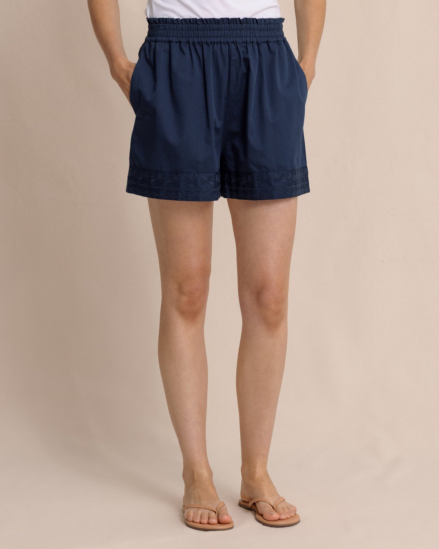 Nance Embroidered Shorts