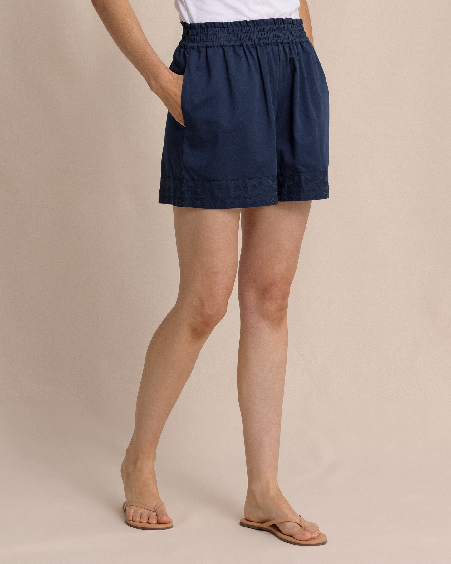 Nance Embroidered Shorts