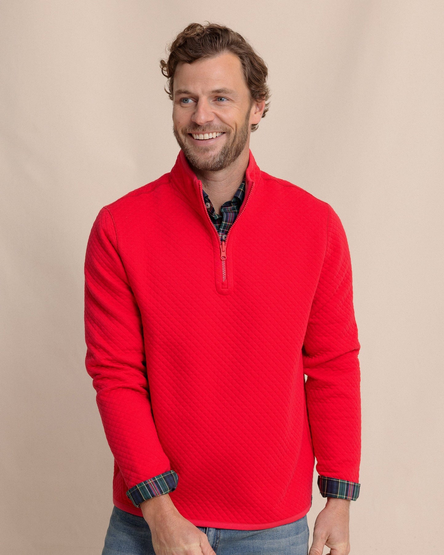 Oak Island Reversible Quarter Zip