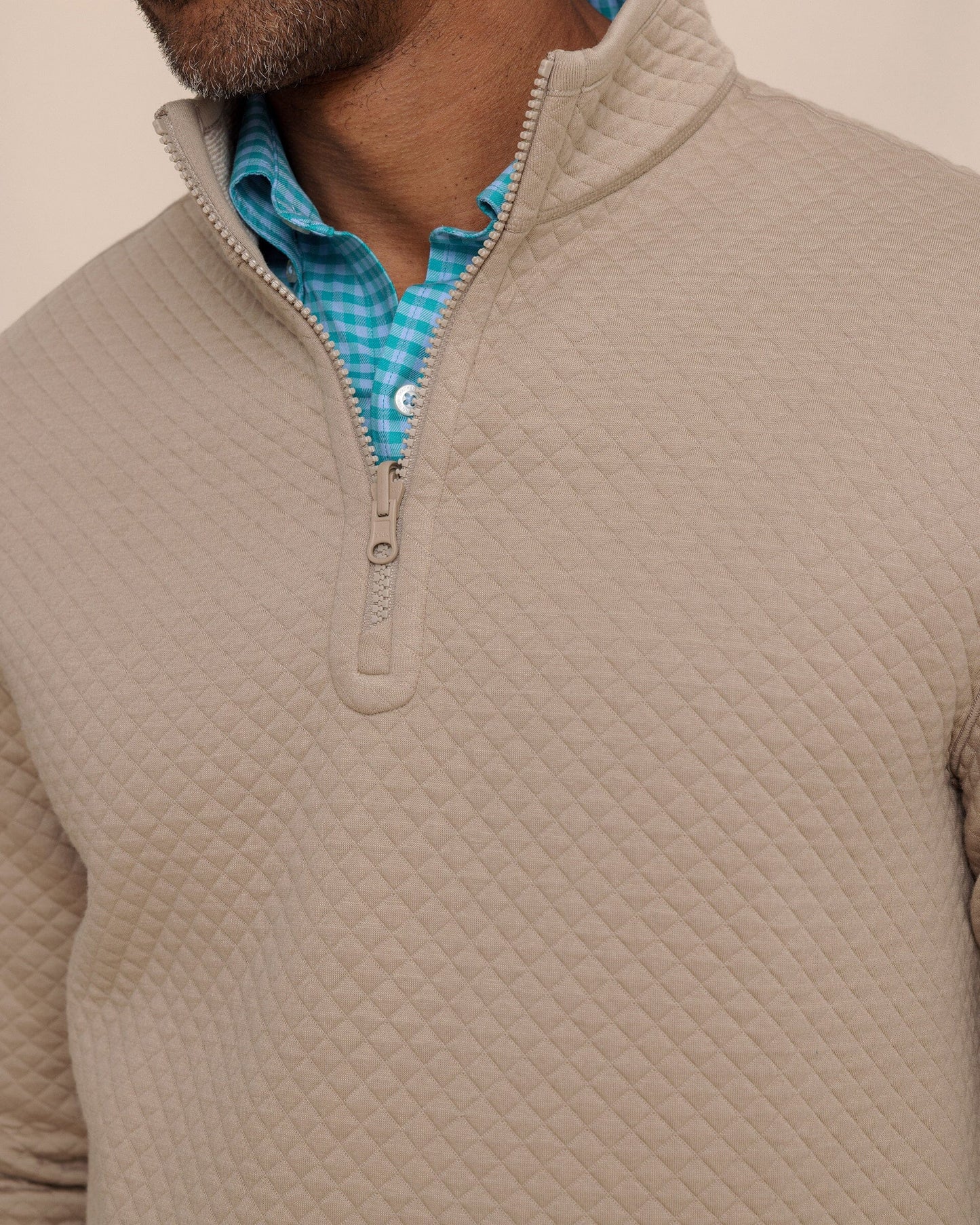 Oak Island Reversible Quarter Zip