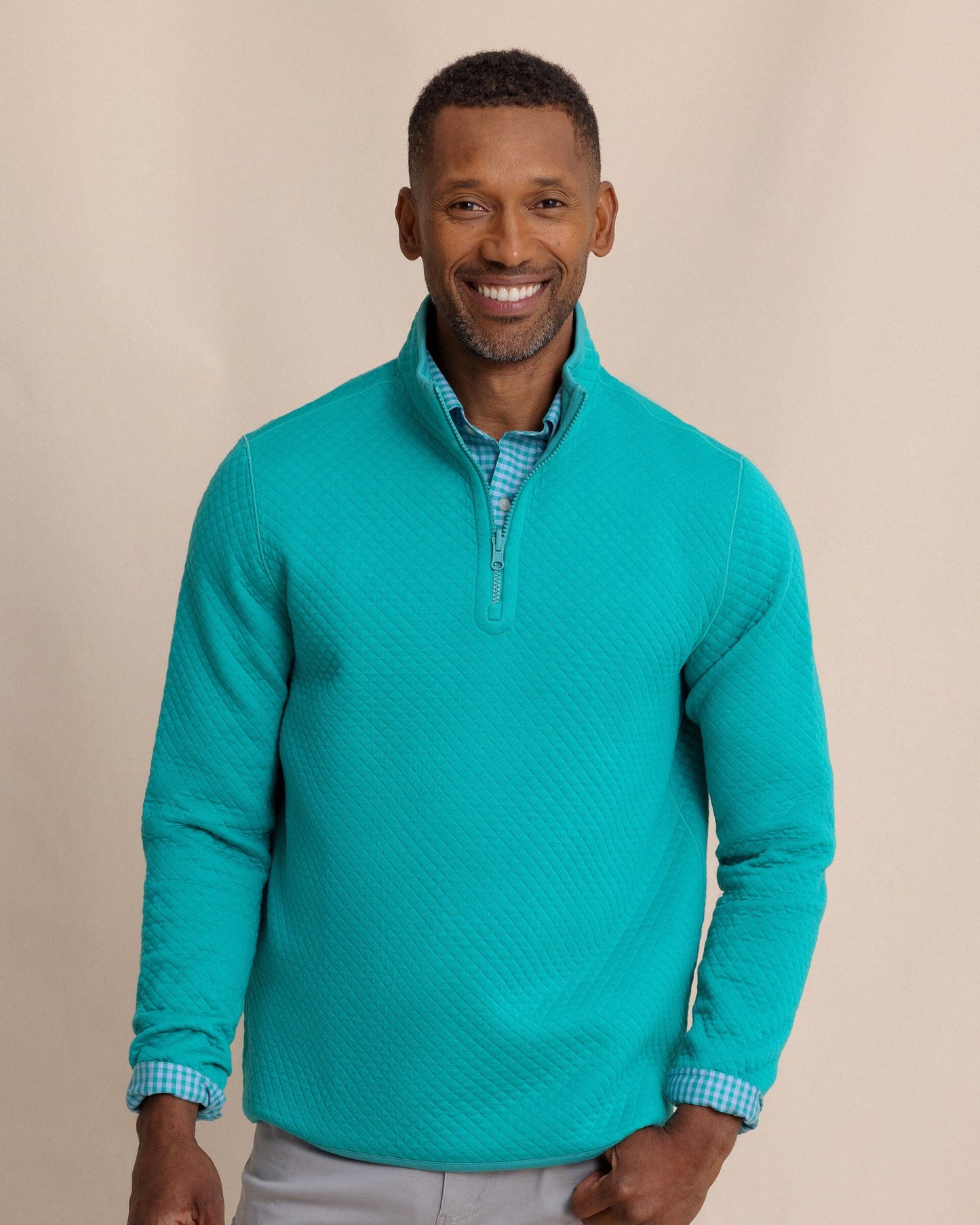 Oak Island Reversible Quarter Zip