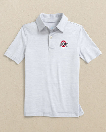 Ohio State Buckeyes Boys Driver Spacedye Polo Shirt