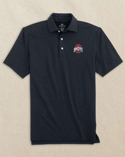 Ohio State Buckeyes brrr°®-eeze Heather Performance Polo