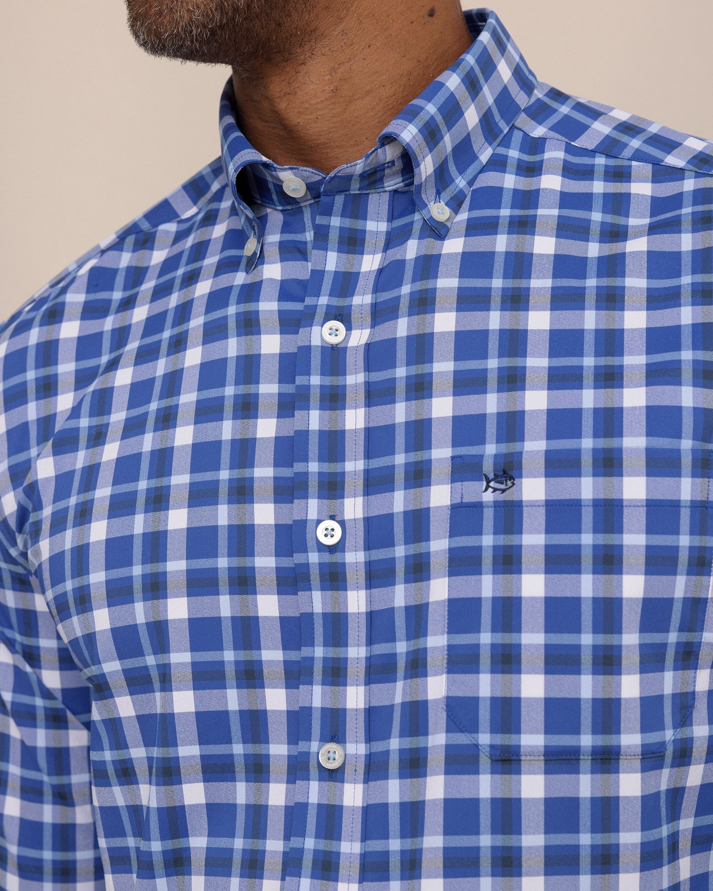 River Ridge Plaid brrr°® Intercoastal Long Sleeve Sport Shirt