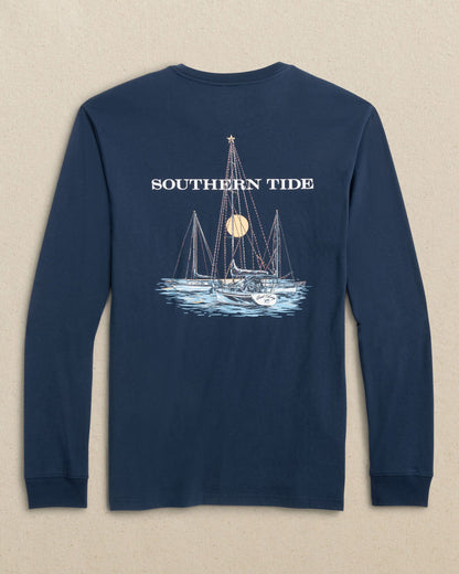 Sailboat Lights Long Sleeve T-Shirt
