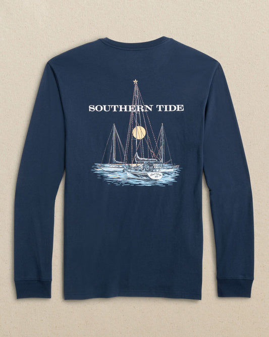 Sailboat Lights Long Sleeve T-Shirt