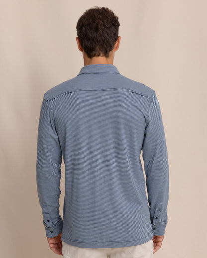 Sandy Cay Long Sleeve Knit Polo